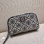 TORY BURCH T MONOGRAM JACQUARD MINI COSMETIC CASE ใหม่ล่าสุด กับกระเป๋าเอนกประสงค์ ที่ไม่ว่าจะไว้ใส่เครื่องสำอางค์ หรือจะไว้พกจำเป็นเช่น เงิน หรือกุญแจต่างๆ น้องใบนี้จัดให้ได้หมด สวยหรู ขนาดเหมาะมือ ถือแล้วขับผิว วัสดุผ้า jacquard รูดเปิด-ปิดด้วยซิป ภายใน