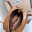 MIU MIU HALF-MOON TOP HANDLE BAG / Patent leather bowling bag / Miu Miu Leather top-handle bag กระเป๋าทรงพระจันทร์เสี้ยว หนังนิ่ม ลื่นเงา ตัดกับอะไหล่ทองได้ลงตัว