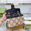 GUCCI GG MARMONT 2.0 FAUX-RAFFIA SHOULDER BAG กระเป๋าสะพายกุชชี่ รุ่นใหม่ล่าสุด ยกระดับความหรู ครอสบอดี้ที่ดีไซน์หรู อัพเลเวล พร้อมเสิร์ฟความสวยตรงถึงบ้านแล้วจ้า สวยตามแบบฉบับ GG สายสะพายโซ่ดึงปรับสั้นยาวได้ งานสวยไม่ต้องพูดเยอะเลยค่า