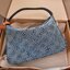 LV washed denim slouchy PM bag ใหม่ล่าสุด กระเป๋าทรงที่ใครๆก็ต้องมี ด้วยรูปทรงคลาสสิคและใช้งานง่าย ในดีไซน์สุดชิคเดนิมคมชัด