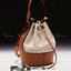 พรีเมี่ยมกิ๊ฟแท้ 100% 】LOEWE CROSSBODY ANAGRAM BUCKET BAG GIFT WITH PURCHASE (GWP) กระเป๋าถือหรือสะพายพรีเมี่ยมกิ๊ฟ Limited จาก LOEWE PERFUME DUTYFREE COUNTER รุ่นใหม่ล่าสุด Rare items หายากสุดเลอค่าวัสดุ Anagram Canvas ตัดหนังแท้ Calfskin สุดคลาสสิค