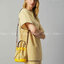 TORY BURCH T MONOGRAM JACQUARD MINI BUCKET BAG พร้อมส่งค่ะ! กระเป๋าทรงถังสุดฮิต ไม่ว่าลุคไหนๆก็สุดชิวว วัสดุผ้าJacquard+หนังแท้ ได้คลาสสิคมากๆค่ะ