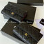 หนังแท้ CHANEL WALLET รุ่นยอดนิยมไอเท็มฮิตวัสดุหนังคาเวียร์สวยคลาสสิคเปิดปิดด้วยฝาปิดกระดุมด้านหน้ามีโลโก้แบรนด์อะไหล่ทอง/เงินสวยหรู ภายในสีแดงเบอกันดี้ มีช่องซิปด้านในเรียกว่าใบเดียวจบ เป็นใบยอดนิยมของสาวๆ เลยค่าา พร้อมส่งที่ไทยไม่ต้องรอพรีฯ สาวก Chanel 