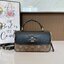 Coach Mini Josie Top Handle Crossbody In Blocked Signature Canvas (cc340) ใหม่ล่าสุด กระเป๋าสะพายหรือถือใบเล็กกระทัดรัด วัสดุหนังตัดขอบหนังแท้ ภายในช่องโล่งกว้างสามารถใส่โทรศัพท์ iPhonePro max ได้ มีช่องใส่บัตรเครดิต 2 ช่อง เปิดปิดด้วนกระดุมแป๊ก ซับในผ้า 