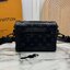 LV Soul Trunk Monogram Eclipse Bag กระเป๋าสะพายทรงกล่องสีดำคลาสสิกทันสมัยดูมีสไตล์ รุ่นใหม่สุดไอคอนิก ลายโมโนแกรมสวยงาม พร้อมตอบรับได้ทุกลุค ทุกสไตล์