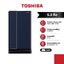 TOSHIBA ตู้เย็น 1 ประตู รุ่น Curve ความจุ 5.2 คิว รุ่น GR-D145 (MS/SB) สีเงิน/สีน้ำเงิน 5.2 คิว GR-D145