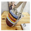 CHLOE WOODY BASKET BAG Mini Multicolor กระเป๋าสะพายสานทรงตะกร้าสไตล์มินิมอล ยอดฮิตติดลมของแบรนด์ ด้วยวัสดุสังเคราห์ สานทอเต็มใบออกมาเป็นลวดลายสวยงาม