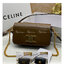 20cm CELINE SHOULDER BAG TRAPEZE IN SHINY CALFSKIN / CELINE POCHETTE BAG / CELINE TRIOMPHE BAG small รุ่นใหม่ล่าสุด ไม่มีไม่ได้เลยกับไอเท็มสุดคลาสสิค กระเป๋าสะพาย ทรงพอชสวยอยู่ทรง ดูดี ดูแพง สายถอดได้ ใช้งานสะดวก
