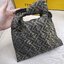 FENDI Shopper Brown FF jacquard bag กระเป๋าทรงช็อปเปอร์ลายโมโนแกรม 🧡 เกรดออริจินอล 1:1 สลับแท้ ใช้งานต่างประเทศได้