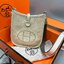 HERMES evelyne mini bag Luxury Bag กระเป๋าสะพายแบรนด์ดัง แบรนด์หรู คลาสสิกตลอดกาล ใช้ได้ทั้งชายหญิง ใบเดียวจบ สวยรวยปัง เกรดท็อปออริจินอล ภาพสินค้าถ่ายจากงานขายจริง ใช้งานต่างประเทศได้