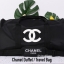 รีวิว เพี๊ยบมากค่าา (รุ่นโลโก้ปัก มีจำนวนจำกัด!) Best Seller ♡♡💃💃 กับทรง travel & fitness bag กับ Chanel VIP Gift Bag Travel Bag Gym Duffel Weekend จากงานพรีเมี่ยมกิ้ฟแบรนด์หรูอย่าง Chanel ของแท้100% ตัวกระเป๋าเป็นผ้า Oxford 