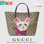 VIP 】Gucci Kid GG Supreme Tote Bag งานหนังแท้ทรงตั้งสวย ขนาดกะทัดรัด จุของได้เยอะ ใช้ได้ทั้งเด็กและผู้ใหญ่ น่ารักมากค่ะ