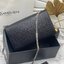 YSL kate medium chain bag in grain de poudre embossed leather 24cm กระเป๋าสะพายแบรนด์หรู รุ่นฮิตลอดกาล งานสวยดูดีมีระดับ ปั้มทุกจุด ขนาดกระทัดรัดกำลังดี มาพร้อมาสะพายโซ่ยาว เลื่อนปรับเป็น 2 แถว เพื่อสะพายเป็นสายสั้นได้ ด้านในโล่งกว้าง ใส่กระเป๋าสตางค์ใบยา