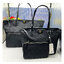 ORI หนังแท้ | Tory Burch T Monogram zip tote bag กระเป๋าทรงโท้ทใบใหญ่ทรงกว้างพร้อมใบเล็กเข้าเซ็ท งานผ้าแจ็คการ์ดตัดขอบหนัง เดอะเบสท์ เซลเลอร์!!