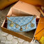 LV Bloom Pouch Monogram Flower coated canvas / Rose Jasmine / Banana / Denim กระเป๋าสะพายรุ่นใหม่ โดดเด่นด้วยรูปทรงทันสมัย Monogram Flower