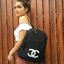 New Arrival!! มีมาให้ช้อปแล้วคะ สำหรับสาวๆแนว sport กับ Chanel nylon backpack จากงาน vip gift แบรนด์ดังอย่าง chanel โดดเด่นด้วยขนาดกำลังดี มีสกรีนโลโก้ด้านหน้า เปิดปิดด้วยซิปที่จับหนังปั้มแบรนด์ ด้านในใส่ ipad + สมุดโน้ตได้สบาย มีช่องซิปเก็บของอีกช่องค้า 