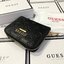 GUESS Women’s Small Wallet กระเป๋าสตางค์แบบสั้น อะไหล่ทอง หนังปั้มลายสวยหรู