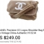 Chanel Beaute Crossbody Bag กระเป๋าสะพาย VIP. GIFT ของแท้ จาก Chanel Cosmetic วัสดุขนวูฟสีดำหนานุ่ม ตัดโลโก้แบรนด์หนังแก้วสวยโดดเด่น น้ำหนักเบา เปิดปิดด้วยฝาปิดกระดุมแม่เหล็ก ใบใหญ่กำลังดี ใส่ iPad, กระเป๋าสตางค์ใบยาว, และของจุกจิกได้เยอะ มาพร้อมสายยาวเลื