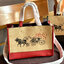 COACH LUNAR NEW YEAR DEMPSEY CARRYALL IN SIGNATURE WITH OX AND CARRIAGE((C2181)) 🌈พร้อมส่งทันทีที่ไทย! กระเป๋าหิ้วหรือสะพายข้างได้ หนังแท้นิ่มทรงสวยค่ะ ⭐️ด้านหน้าเด่นด้วยรูปวัววลากรถม้าประดับดาววิ้งๆมาด้วยนะคะ เปิดปิดกระเป๋าแบบกระดุมแม่เหล็ก ภายใน