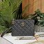 Chanel Crossbody Bag VIP Gift With Purchase (GWP) กระเป๋าสะพายพรีเมี่ยมกิ้ฟจาก Chanel Cosmetic Counter DutyFree วัสดุหนังคาเวียร์สวยหรูเปิดปิดด้วยซิปโลโก้แบรนด์สีทองสะดวกใช้ ด้านหน้ามีโลโก้ ด้านหลังมีช่องใส่ของ ภายในมีช่องซิป ใส่มือถือ ธนบัตร เครื่องสำอาง