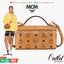 M.C.M ROCKSTAR VANITY CASE IN VISETOS กระเป๋าใส่เครื่องสำอางค์ ทรงกล่องสวย ที่สามารถใช้เป็น everyday bag สะพายได้ทุกวัน พกของสำคัญก็ยังได้ ใส่มือถือได้ทุกรุ่น ดีไซน์เอกลักษณ์ ใช้งานได้สะดวกด้วยซิปรูด ภายในมีช่องแบ่ง มาพร้อมสายสะพายและหูจับในตัว ปรับ