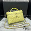 ORI หนังแท้ | CHANEL Long vanity with chain กระเป๋าสะพายรุ่นวานิตี้รุ่นใหม่ล่าสุด ดีไซน์ใหม่รูปทรงคลาสสิค หูจับแต่งโลโก้สวยหรู สายสะพายข้างเป็นโซ่ถอดได้
