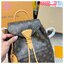 LV Montsouris PM Backpack กระเป๋าเป้ดีไซน์เรียบหรูเป็นเอกลักษณ์ จะถือหรือสะพายข้างก็สวยติดแกลม ขนาดกำลังสวยน่าใช้ตอบโจทย์แน่นอน