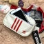 Adidas mini waist bag กระเป๋าสะพายคาดอกหรือคาดเอวขนาดมินิ วัสดุหนังpuลายหนังแกะเทียม มีช่องซิปใช้งาน2ช่อง ใส่โทรศัพท์มือถือได้ทุกรุ่น สายสะพายปรับความยาวได้ฟรีไซส์ ออกแบบมาเพื่อใช้งานได้ทั้งหญิงและชายเลยคร้า!!