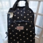 CATH KIDSTON BACKPACK BAG กระเป๋าเป้น่ารัก ตามแบบฉบับของแบรนด์นี้เลยค่า โดดเด่นด้วยหนัง PVC พิมพ์ลาย กันน้ำทั้งใบ ด้านในมีช่องซิปใหญ่ใส่ของ 2 ช่อง จุของได้เยอะ ใส่ IPAD / A4ได้สบายเลยค่ะ ด้านหน้ามีช่องซิปเล็ก 1 ช่อง ใส่ของจุกจิกหนิบได้สะดวก น้ำหนักเบา ใช้