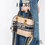 Medium Lady Dior Bag Natural Wicker and Dior Oblique Jacquard [Blue/Latte] เสน่ห์ที่สง่างาม พร้อมส่งที่ไทย ภาพสินค้าถ่ายจากงานขายจริง ใช้งานต่างประเทศได้ค่ะ
