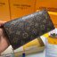 ORI หนังแท้ | LV Zippy Horizontal Monogram Shadow / LV LongWallet กระเป๋าสตางค์ใบยาว กระเป๋าสตางค์ซิปรอบ