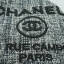 premium gift Chanel ทรงขนมจีบปักโลโก้นูน โลโก้ปัก ผ้า canvas เนื้อหนาอย่างดี มีซับใน ด้านหน้าปักโลโก้แบรนด์หรู จุดเด่นที่เป็นเป้สะพายด้านหลัง หรือสะพายด้านข้างก็ได้
