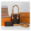 LV Bucket Vintage Bag 5" กระเป๋าสะพายทรงบัคเก็ตวินเทจขนาดเล็กน่ารัก พร้อมใบเล็ก สวยหรู ดูผู้ดี