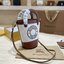 BURBERRY MINI CANVAS CROSSBODY BAG *งานหรูมาก 👑👑 สินค้าพรีเมียมกิ้ฟท์เคาเตอร์น้ำหอมต่างประเทศ กระเป๋าทรง CROSSBODY ใบขนาดกำลังดี *ผ้าแคนวาสคาดหนังวัวแท้ อะไหล่ทอง ปักโลโก้แบรนด์ด้านหน้า ด้านในเปิดปิดด้วยกระดุมคาด สามารถใส่กระเป๋าสตางค์สั้น