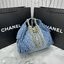 ORI หนังแท้ | 25cm CHANEL 25 Small Handbag Spring-Summer 2025 กระเป๋าสะพายรุ่นใหม่สุดฮอตแห่งปี หนังแท้ลายเกรน ที่สุดแห่งความไอคอนิก มาพร้อมใบเล็ก อะไหล่สีทองสวยหรู