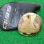 2025 TAYLORMADE QI35 MAX DESIGNER SERIES MATTE GOLD 10.5* DRIVER - HEAD ONLY + HEADCOVER