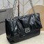 Balenciaga MONACO MEDIUM CHAIN BAG IN BLACK 35cm กระเป๋าทรงโท้ทใบใหญ่ งานหนังยับสวยเต็มใบ เกรดออริ สลับแท้ 1:1 ใช้งานต่างประเทศได้