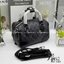 GUCCI Small duffle bag with Interlocking G เกรดออริจินอล กระเป๋าสะพาย กระเป๋าถือทรงหมอนสวยสีดำคลาสสิค วัสดุหนังแคนวาสอย่างดี ใบจริงสวยมาก! เปิด-ปิดกระเป๋าด้วยซิป หัวซิปตัว G อะไหล่สีทอง เลิศ!! ภายในโล่งกว้าง มาพร้อมสายสะพาย ปรับได้ ถอดออกได้ จะถือหรือสะพา