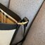 Burberry Tote Bag / Burberry Label Print Large London Tote Bag In Crema / BURBERRY LARGE LONDON TOTE BAG IN WHITE กระเป๋าสะพายไหล่ทรงช้อปปิ้ง ทรงคลาสสิค ฮิตตลอดกาล ตัวกระเป๋าวัสดุหนังผ้าแคนวาส ตัดหนัง