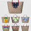 VIP 】Animal-Friendly Gucci Kid GG Supreme Tote Bag งานหนังแท้ทรงตั้งสวย ขนาดกะทัดรัด จุของได้เยอะ ใช้ได้ทั้งเด็กและผู้ใหญ่ น่ารักมากค่ะ