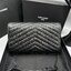 YSL Woc 9 Wallet on chain / YSL Clutch Bag 9" กระเป๋าสะพายรุ่นยอดนิยม เกรดหนังคาเวียร์สวยเต็มใบ เกรดออริ 1:1 ใช้งานต่างประเทศได้