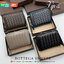 พรีเมี่ยมกิ๊ฟแท้ 100% 】หนังแท้ Bottega Veneta Intrecciato Nappa Short Zip Around Wallet