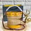 TORY BURCH T MONOGRAM JACQUARD MINI BUCKET BAG พร้อมส่งค่ะ! กระเป๋าทรงถังสุดฮิต ไม่ว่าลุคไหนๆก็สุดชิวว วัสดุผ้าJacquard+หนังแท้ ได้คลาสสิคมากๆค่ะ