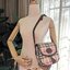 BURBERRY FRAGRANCES VINTAGE CROSSBODY BAG GiFT WITH PURCHASE (GWP) กระเป๋าสะพายพรีเมี่ยมกิ๊ฟ Limited Edition จากเคาน์เตอร์ BURBERRY FRAGRANCES วัสดุหนังแท้ขึ้นลาย Burberry Vintage Signature สวยหรูสุดคลาสสิค เปิดปิดฝาปิดกระดุมแม่เหล็ก ภายในมีโลโก้และช่องซิ
