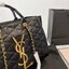 SAINT LAURENT ICARE MAXI SHOPPING BAG IN QUILTED LAMBSKIN / YSL ICARE MAXI SHOPPING BAG กระเป๋าทรงช็อปปิ้งใบใหญ่ มาพร้อมใบลูก พร้อมส่ง ใหม่ล่าสุด หนังนุ่มบุลายนวม โดดเด่นด้วยโลโก้แบรนด์และสายสะพายไหล่ใช้โซ่ทองอย่างดี สวยและหรูมากๆ ภายในกระเป๋ากว้างใส่สัมภ