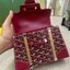 10 สี ORI หนังแท้ | GOYARD Saïgon Souple Mini Bag 20cm กระเป๋าถือ/สะพายดีไซน์หูจับไม้เป็นเอกลักษณ์ที่สวยหรูหราสง่างาม