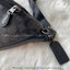 Coach WARREN BELT BAG IN SIGNATURE CANVAS CHARCOAL/BLACK/BLACK ANTIQUE NICKEL Signature coated canvas and smooth calf leather| Inside multifunction pocket| Zip closure, fabric lining| Outside zip pocket| Adjustable strap for wear