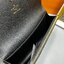 ORI หนังแท้ | LV Emilie Wallet Bicolor Monogram Empreinte Leather / LV Long Wallet กระเป๋าสตางค์ใบยาวสไตล์ซองจดหมายที่มีฝาปิดแบบพับได้ ปิดด้วยกระดุมแป๊ก