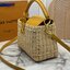 LV Wicker Capucines BB Bag / LV Capucines BB braided rattan Bag กระเป๋าถือพร้อมสายสะพายทรงบัคเก็ตสานขึ้นรูปสวยงามตามรูป เกรดออริ เทียบแท้ 1:1 ใช้งานต่างประเทศได้