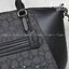 Coach Elise Satchel In Signature Canvas Product Details Signature coated canvas and refined calf leather Inside zip and snap pockets Zip-top closure, fabric lining Handles with 4 1/2" drop Outside zip pocket